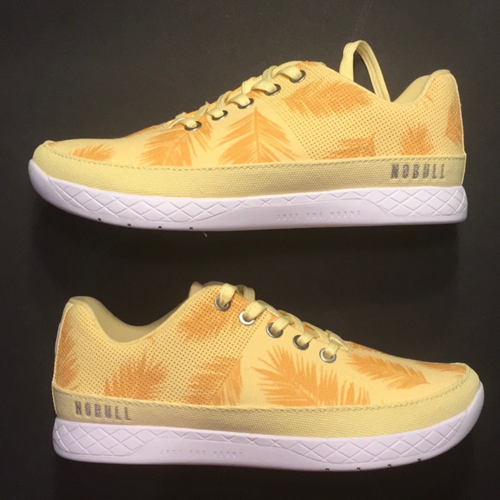 NOBULL Sunrise Palm Canvas Trainer New In Box. - Picture 2 of 6